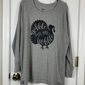 State of Mine heather grey long sleeved tee shirt size large. Oversized